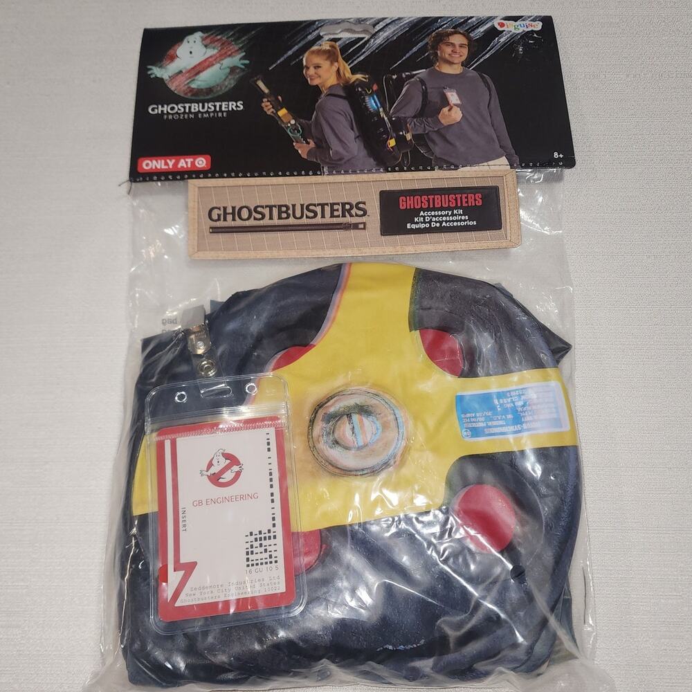 Ghostbuster frozen empire accessories kit inflatable proton pack and wand
